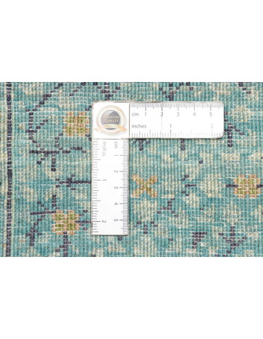 Rug Mamlouk Pakistan 147x204 Turquoise Gold