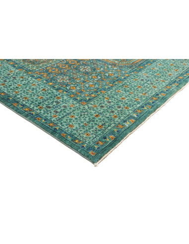 Tappeto Mamlouk Pakistan 169x236 Turchese Verde