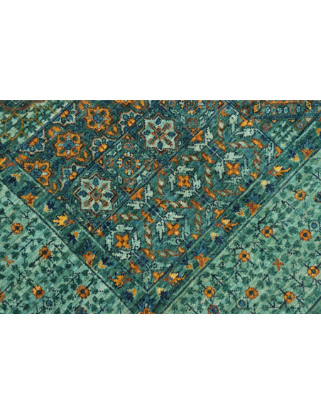 Tappeto Mamlouk Pakistan 169x236 Turchese Verde