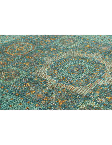 Tappeto Mamlouk Pakistan 169x236 Turchese Verde