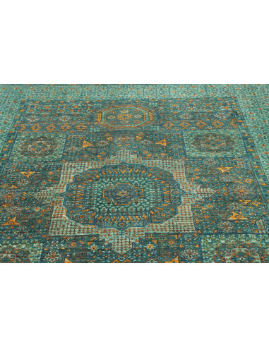 Tappeto Mamlouk Pakistan 169x236 Turchese Verde