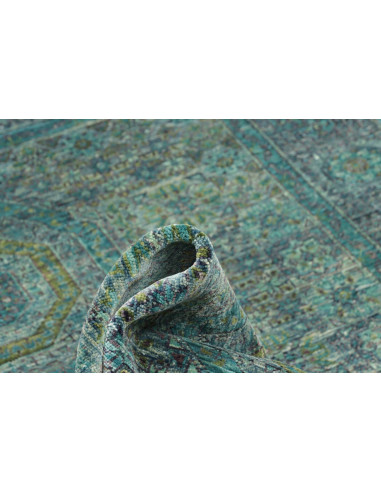 Tappeto Mamlouk Pakistan 150x193 Verde Acqua Bl