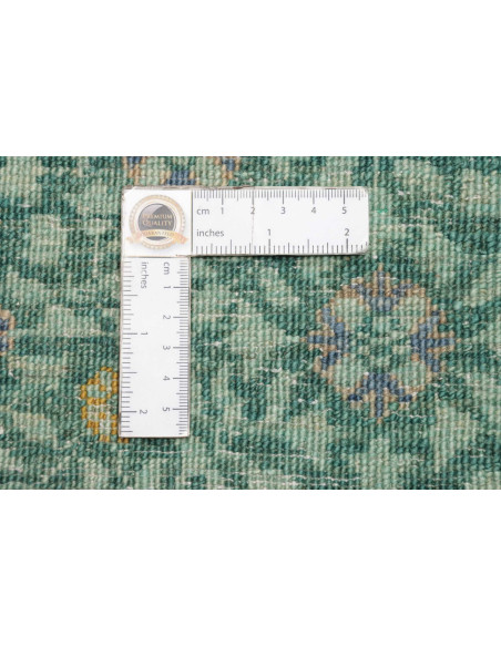 Tappeto Mamlouk Pakistan 201x308 Verde Petrolio