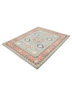 Rug Kazak Afghanistan 159x194 Sky Blue Terracot 2