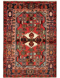 110x160 Cm Tappeto Qashqai Tribale Persiano