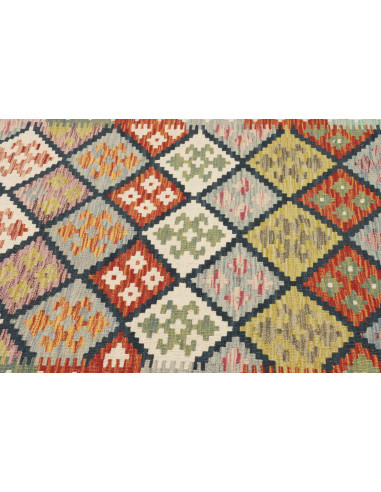 Kilim 125x184 Cm Kilim Afghanistan Lana Cardata A Mano