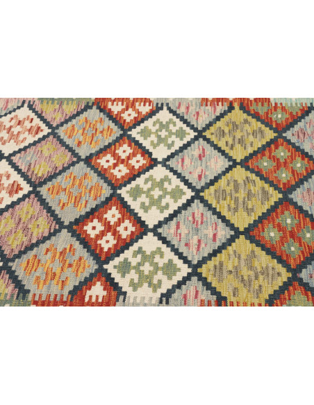 Kilim 125x184 Cm Kilim Afghanistan Lana Cardata A Mano