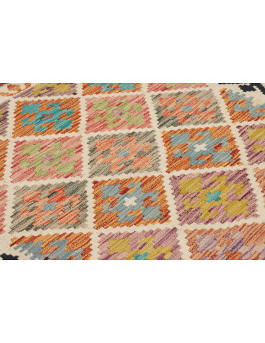 Kilim 99x199 Cm Kilim Afghanistan Lana Cardata A Mano