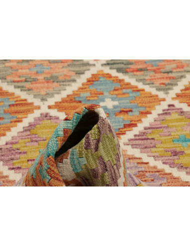 Kilim 99x199 Cm Kilim Afghanistan Lana Cardata A Mano