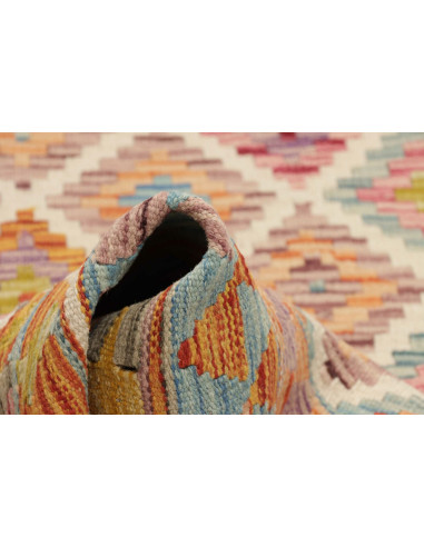 Kilim 102x204 Cm Kilim, Afghanistan, Hand-carded Wool,