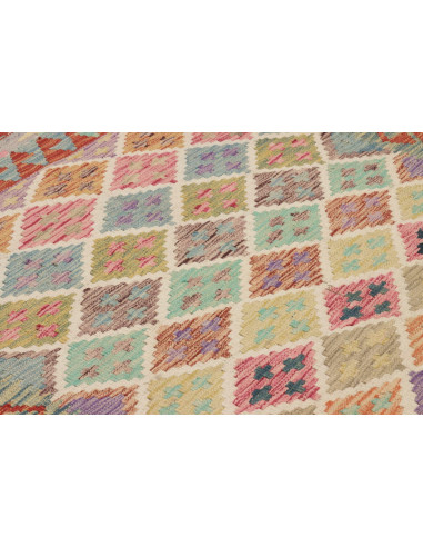 Kilim 101x190 Cm Kilim Afghanistan Lana Cardata A Mano