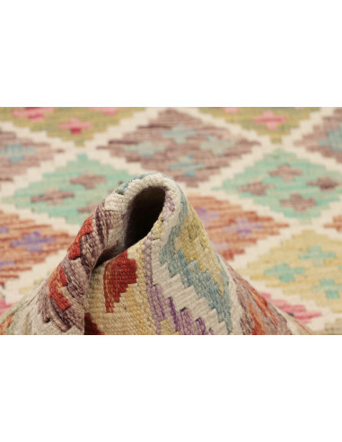 Kilim 101x190 Cm Kilim Afghanistan Lana Cardata A Mano