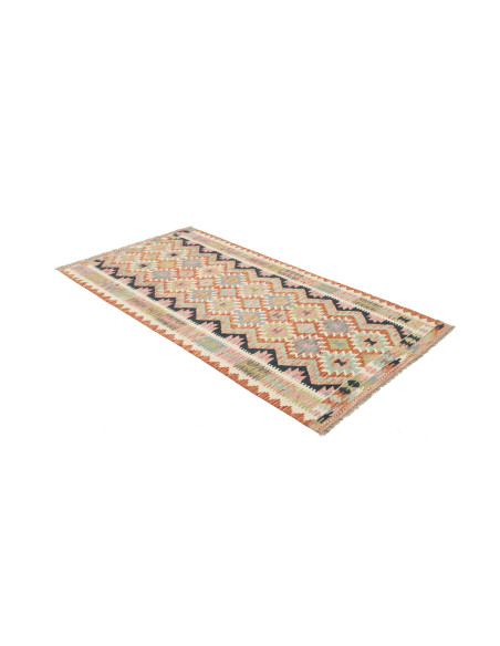Kilim 101x198 Cm Kilim, Afghanistan, Lana Cardata A Mano,