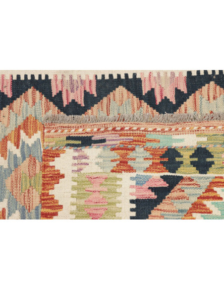 Kilim 101x198 Cm Kilim, Afghanistan, Lana Cardata A Mano,