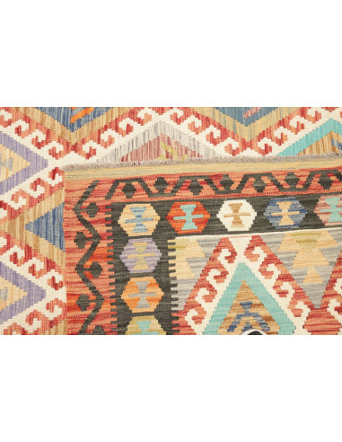 Kilim 206x289 Cm Kilim Afghanistan Lana Cardata A Mano