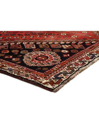 Shiraz 172x267 Cm Shiraz, Persia, Lana Cardata A Mano,