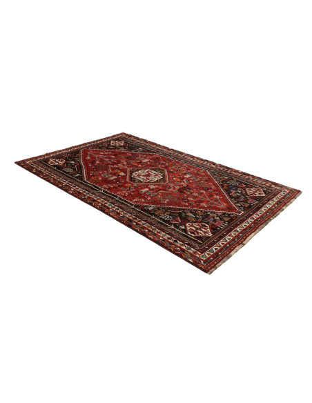 Shiraz 174x274 Cm Shiraz, Persia, Lana Cardata A Mano