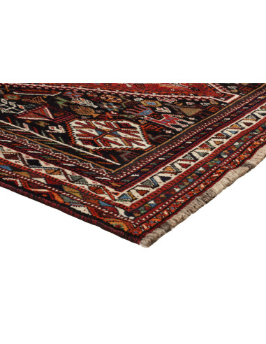 Shiraz 174x274 Cm Shiraz, Persia, Lana Cardata A Mano