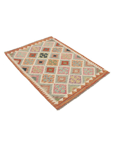 Kilim 102x147 Cm Kilim Afghanistan Lana Cardata A Mano