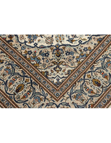 Kashan 200x293 Cm Kashan, Persia, Lana Cardata A Mano