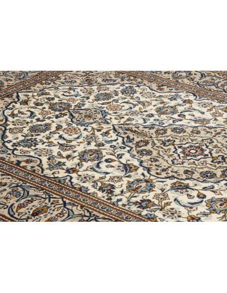 Kashan 200x293 Cm Kashan, Persia, Lana Cardata A Mano