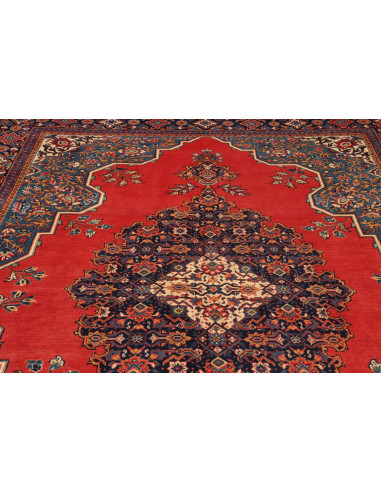 Wiss 270x380 Cm Wiss, Persia, Hand-carded Wool (warp: