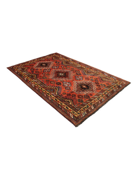 Shiraz 160x250 Cm Shiraz, Persia, Lana Cardata A Mano