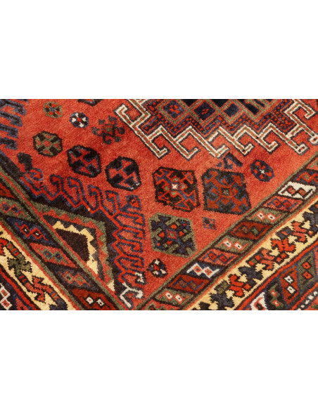 Shiraz 160x250 Cm Shiraz, Persia, Lana Cardata A Mano