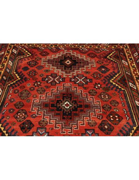 Shiraz 160x250 Cm Shiraz, Persia, Hand-carded Wool (cotton