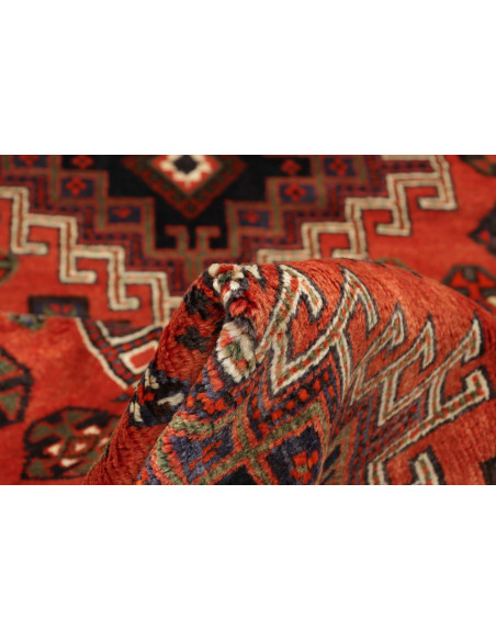 Shiraz 160x250 Cm Shiraz, Persia, Lana Cardata A Mano