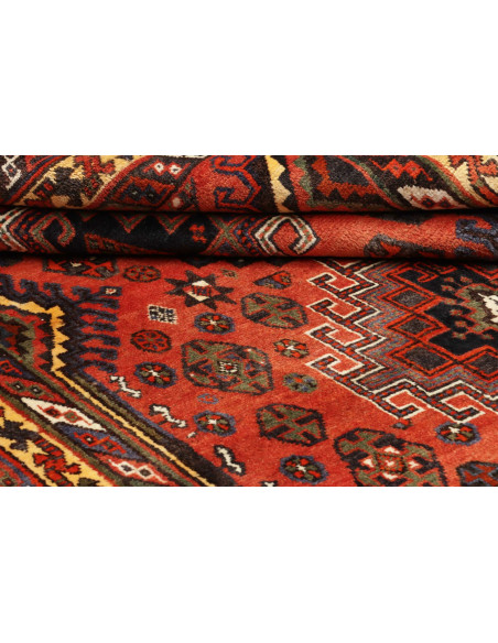 Shiraz 160x250 Cm Shiraz, Persia, Hand-carded Wool (cotton