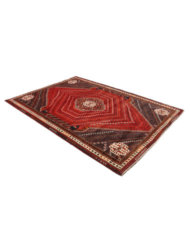 Shiraz 180x260 Cm Shiraz, Persia, Hand-carded Wool (cotton