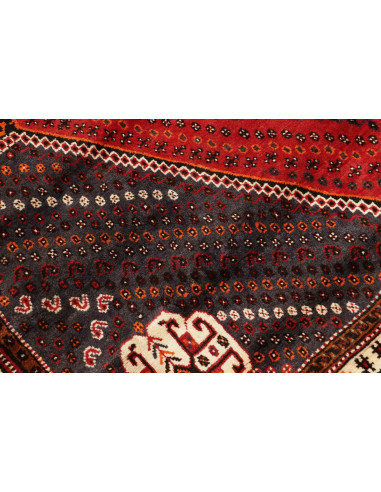 Shiraz 180x260 Cm Shiraz, Persia, Hand-carded Wool (cotton