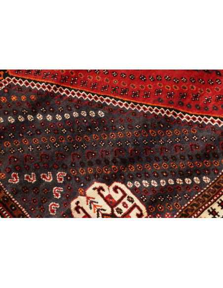 Shiraz 180x260 Cm Shiraz, Persia, Lana Cardata A Mano