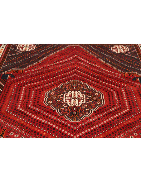 Shiraz 180x260 Cm Shiraz, Persia, Lana Cardata A Mano