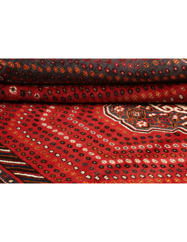 Shiraz 180x260 Cm Shiraz, Persia, Hand-carded Wool (cotton