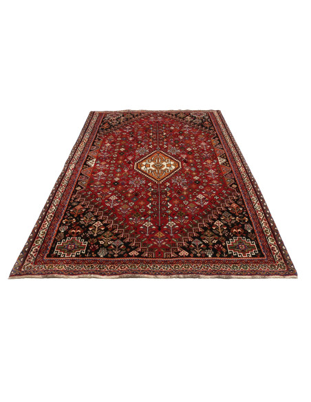 Shiraz 185x280 Cm Shiraz, Persia, Hand-carded Wool,