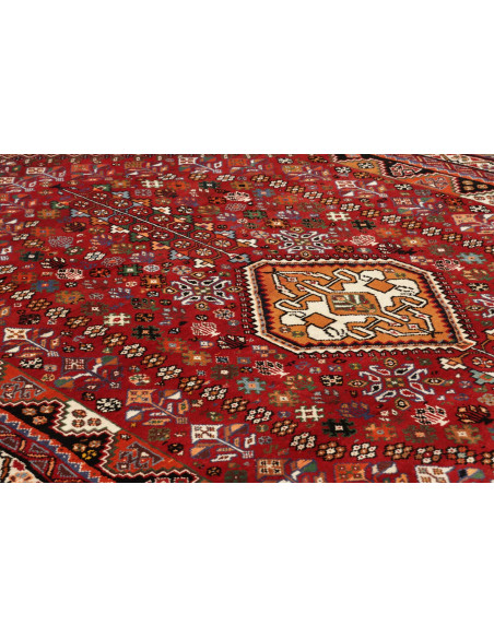 Shiraz 185x280 Cm Shiraz, Persia, Hand-carded Wool,