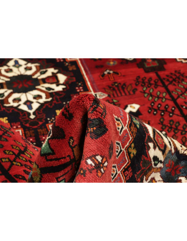 Shiraz 173x259 Cm Shiraz, Persia, Lana Cardata A Mano,