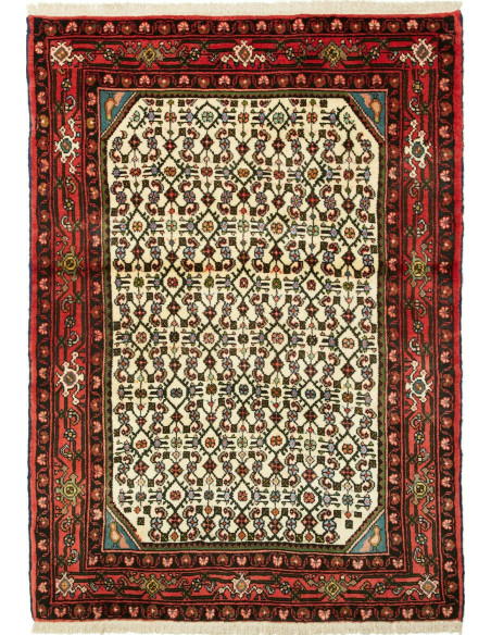104x148 Cm Annodato A Mano, Lana, Cotone, Origine Persiana,