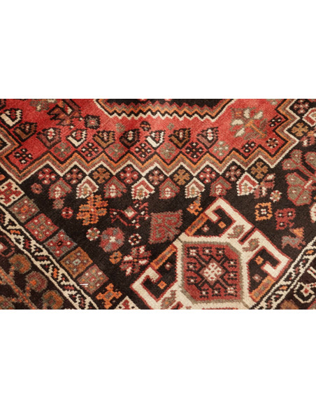 Shiraz 165x268 Cm Shiraz Persia Lana Cardata A Mano (ordito: