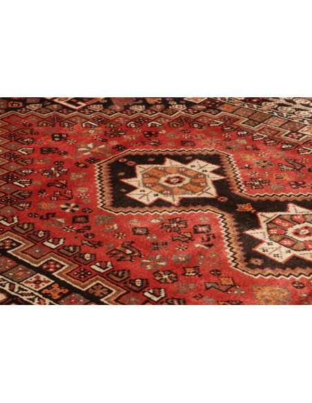 Shiraz 165x268 Cm Shiraz Persia Lana Cardata A Mano (ordito: