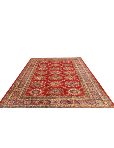 Kazak Fine 207x283 Cm Kazak Fine, Pakistan, Hand-carded Wool