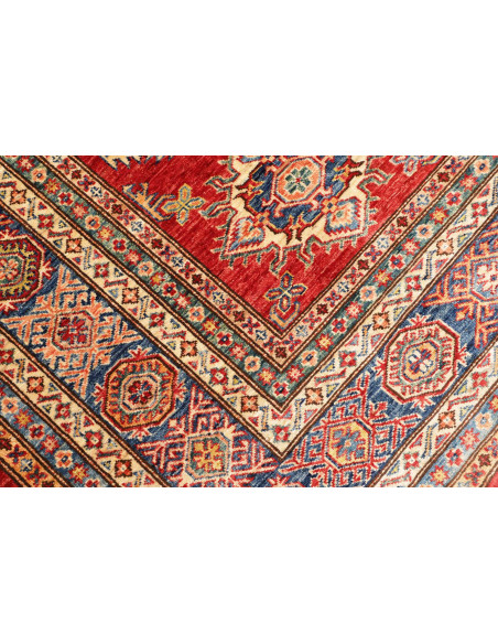 Kazak Fine 207x283 Cm Kazak Fine, Pakistan, Hand-carded Wool