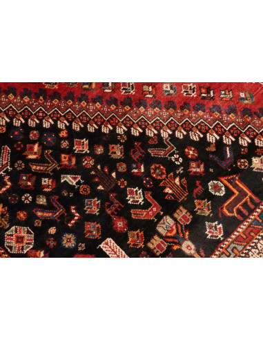 Shiraz 163x285 Cm Shiraz, Persia, Hand-carded Wool, Cotton,