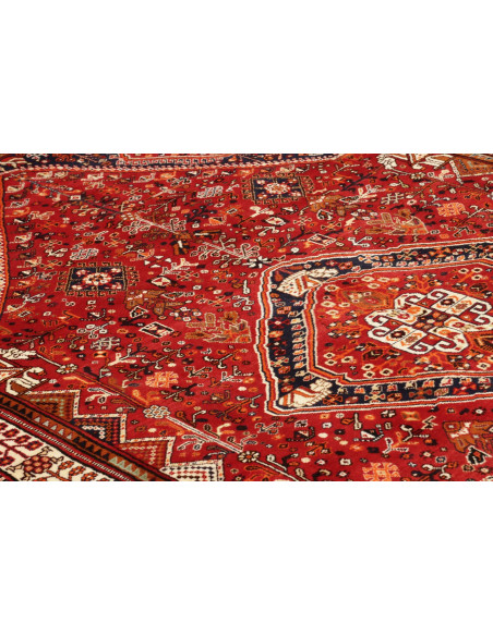 Shiraz 160x258 Cm Shiraz Persia Hand-carded Wool (warp: