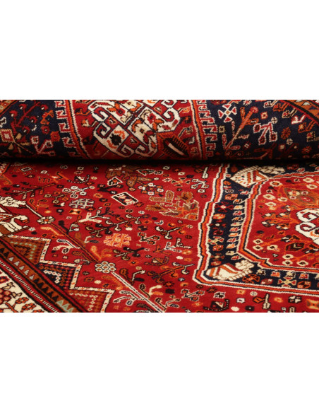 Shiraz 160x258 Cm Shiraz Persia Hand-carded Wool (warp: