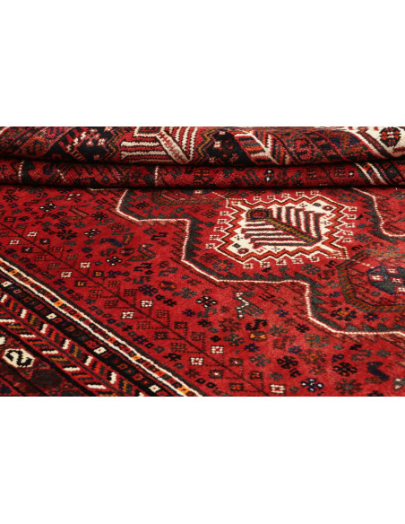 Shiraz 169x262 Cm Shiraz, Persia, Lana Cardata A Mano