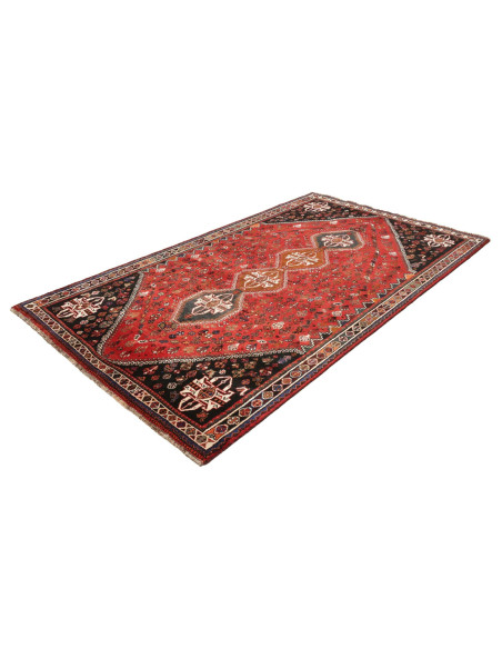 Shiraz 163x275 Cm Shiraz Persia Lana Cardata A Mano Cotone