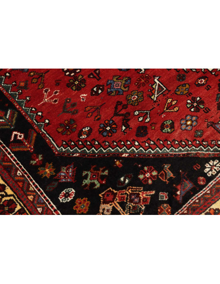 Shiraz 177x250 Cm Shiraz, Persia, Lana Cardata A Mano,